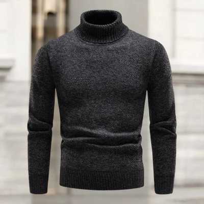 Laurin™ | Luxurious Turtleneck Sweater Made of Knit