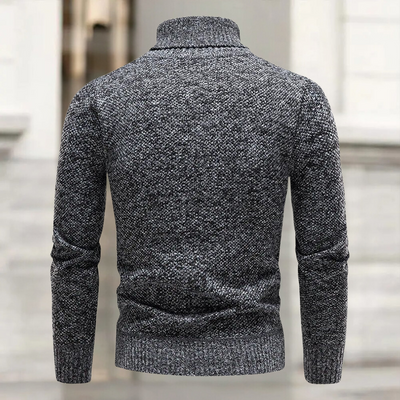 Laurin™ | Luxurious Turtleneck Sweater Made of Knit