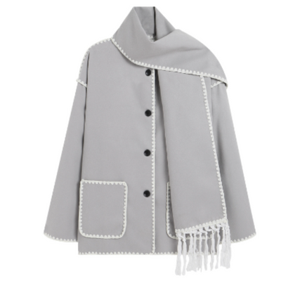 Viona™ - Comfortable wool cape jacket