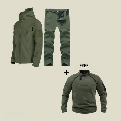 Jorge™ – Waterproof Military Suit + Free Jacket