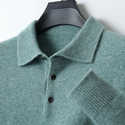 Pratt™ - Merino Wool Long Sleeve Business Knit