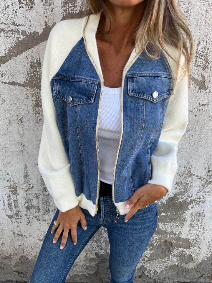 Zoe™ - Stylish Denim Jacket